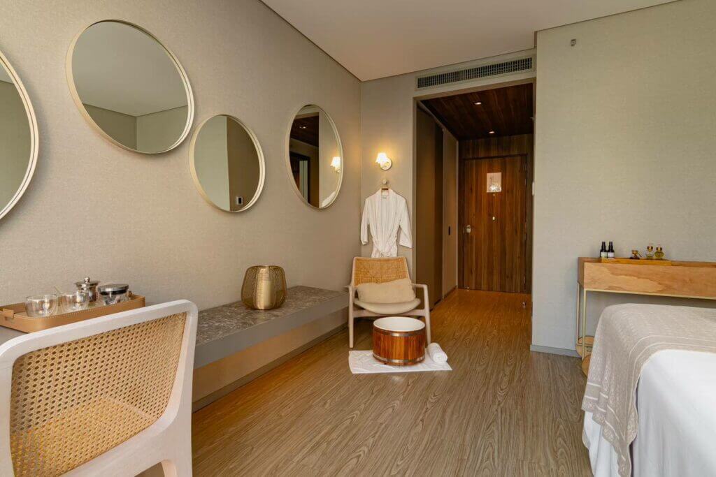 Ambiente do Gran Flora Experience Spa