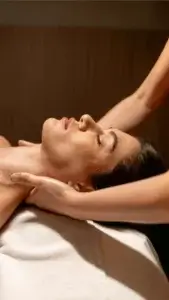 Massagem relaxante no Gran Flora Spa